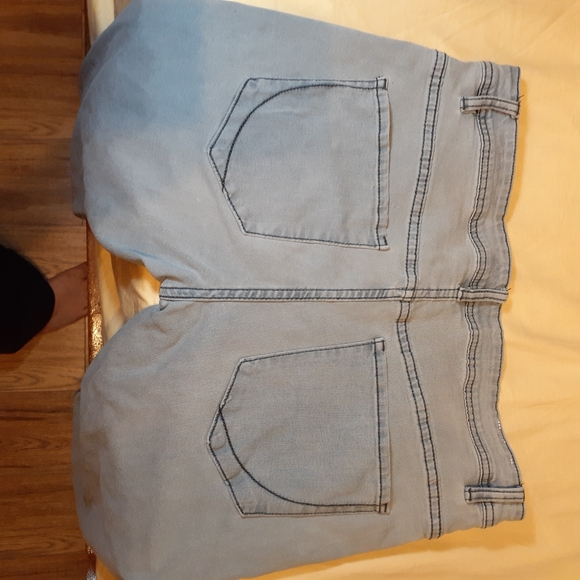 Paper Denim & Cloth Grey Blue women's 34 Vintage - Picture 9 of 16